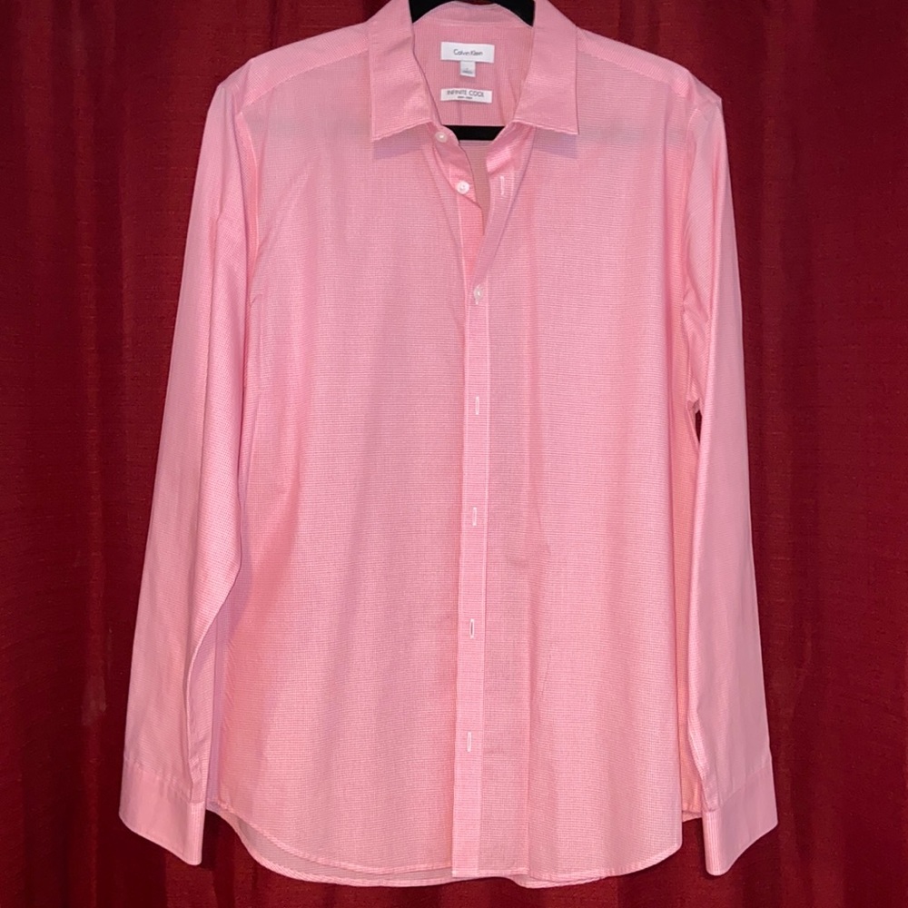 Men’s Calvin Klein Dress shirt size Large